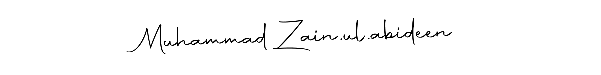 Autography-DOLnW is a professional signature style that is perfect for those who want to add a touch of class to their signature. It is also a great choice for those who want to make their signature more unique. Get Muhammad Zain.ul.abideen name to fancy signature for free. Muhammad Zain.ul.abideen signature style 10 images and pictures png