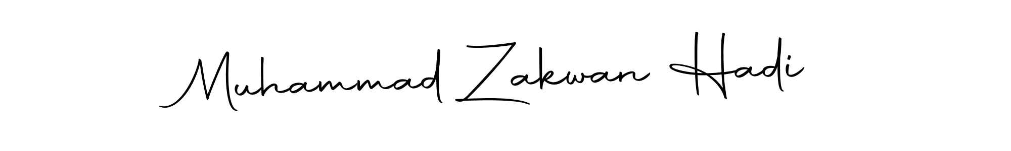 How to make Muhammad Zakwan Hadi signature? Autography-DOLnW is a professional autograph style. Create handwritten signature for Muhammad Zakwan Hadi name. Muhammad Zakwan Hadi signature style 10 images and pictures png