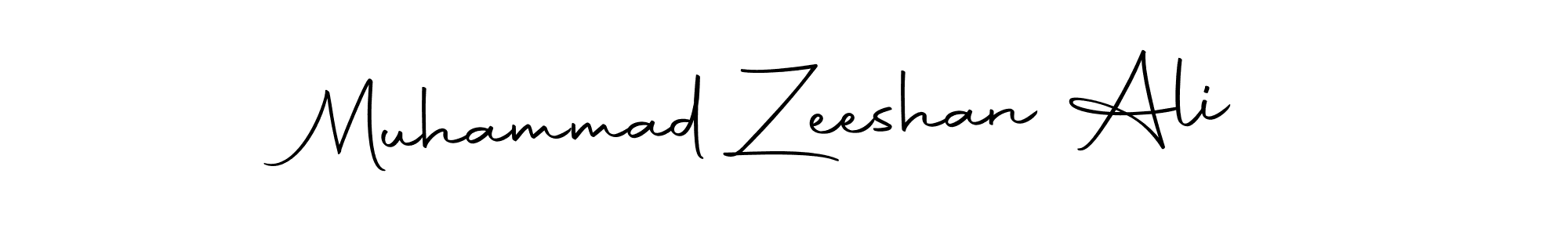 Create a beautiful signature design for name Muhammad Zeeshan Ali. With this signature (Autography-DOLnW) fonts, you can make a handwritten signature for free. Muhammad Zeeshan Ali signature style 10 images and pictures png