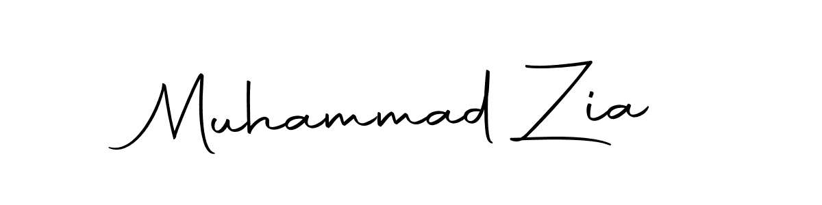 Use a signature maker to create a handwritten signature online. With this signature software, you can design (Autography-DOLnW) your own signature for name Muhammad Zia. Muhammad Zia signature style 10 images and pictures png