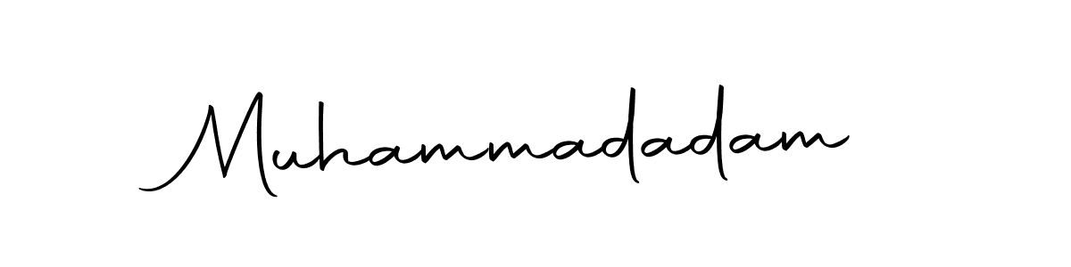 Also we have Muhammadadam name is the best signature style. Create professional handwritten signature collection using Autography-DOLnW autograph style. Muhammadadam signature style 10 images and pictures png