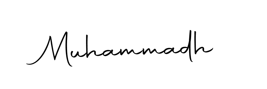 Make a beautiful signature design for name Muhammadh. Use this online signature maker to create a handwritten signature for free. Muhammadh signature style 10 images and pictures png