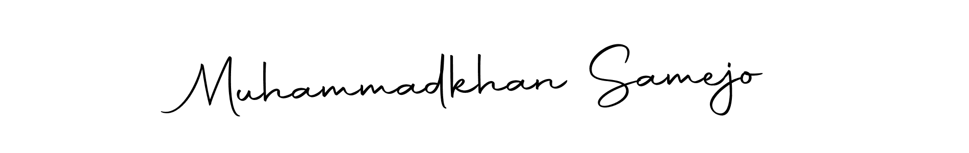 Use a signature maker to create a handwritten signature online. With this signature software, you can design (Autography-DOLnW) your own signature for name Muhammadkhan Samejo. Muhammadkhan Samejo signature style 10 images and pictures png