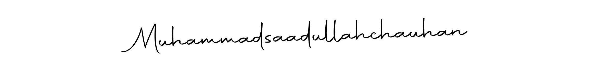 Muhammadsaadullahchauhan stylish signature style. Best Handwritten Sign (Autography-DOLnW) for my name. Handwritten Signature Collection Ideas for my name Muhammadsaadullahchauhan. Muhammadsaadullahchauhan signature style 10 images and pictures png