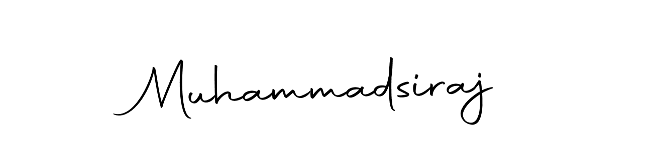 You should practise on your own different ways (Autography-DOLnW) to write your name (Muhammadsiraj) in signature. don't let someone else do it for you. Muhammadsiraj signature style 10 images and pictures png