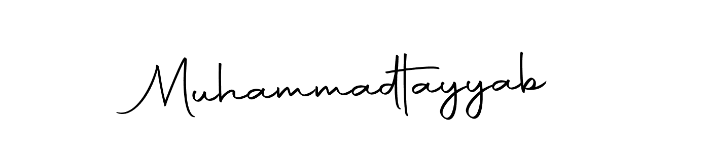 Make a short Muhammadtayyab signature style. Manage your documents anywhere anytime using Autography-DOLnW. Create and add eSignatures, submit forms, share and send files easily. Muhammadtayyab signature style 10 images and pictures png