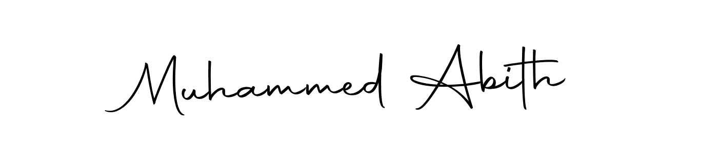 Muhammed Abith stylish signature style. Best Handwritten Sign (Autography-DOLnW) for my name. Handwritten Signature Collection Ideas for my name Muhammed Abith. Muhammed Abith signature style 10 images and pictures png