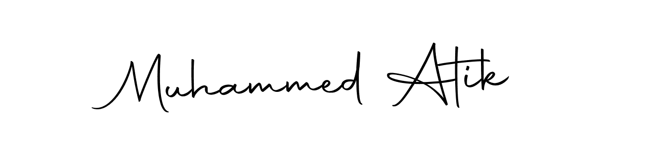 Also we have Muhammed Atik name is the best signature style. Create professional handwritten signature collection using Autography-DOLnW autograph style. Muhammed Atik signature style 10 images and pictures png