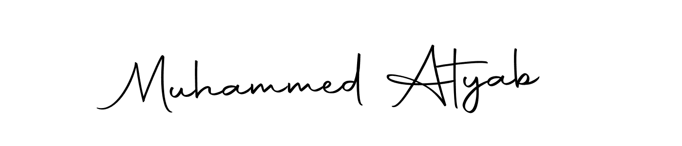 Make a beautiful signature design for name Muhammed Atyab. Use this online signature maker to create a handwritten signature for free. Muhammed Atyab signature style 10 images and pictures png