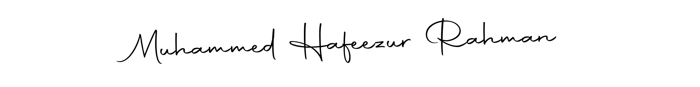 Make a beautiful signature design for name Muhammed Hafeezur Rahman. With this signature (Autography-DOLnW) style, you can create a handwritten signature for free. Muhammed Hafeezur Rahman signature style 10 images and pictures png