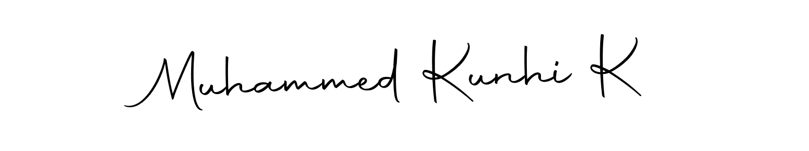 Similarly Autography-DOLnW is the best handwritten signature design. Signature creator online .You can use it as an online autograph creator for name Muhammed Kunhi K. Muhammed Kunhi K signature style 10 images and pictures png
