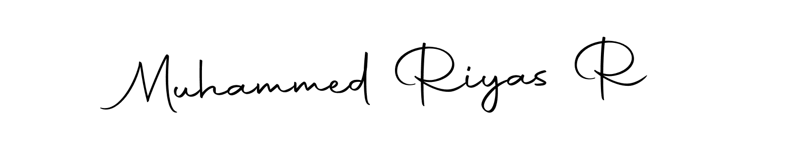 Make a short Muhammed Riyas R signature style. Manage your documents anywhere anytime using Autography-DOLnW. Create and add eSignatures, submit forms, share and send files easily. Muhammed Riyas R signature style 10 images and pictures png
