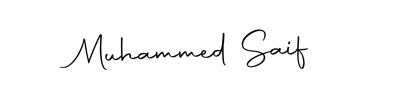 Use a signature maker to create a handwritten signature online. With this signature software, you can design (Autography-DOLnW) your own signature for name Muhammed Saif. Muhammed Saif signature style 10 images and pictures png