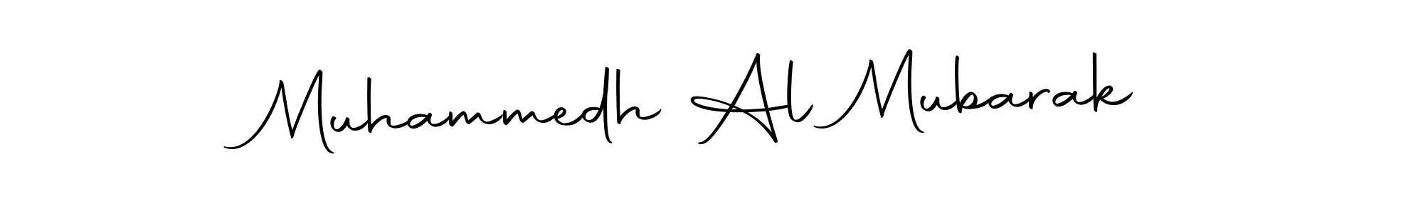 Muhammedh Al Mubarak stylish signature style. Best Handwritten Sign (Autography-DOLnW) for my name. Handwritten Signature Collection Ideas for my name Muhammedh Al Mubarak. Muhammedh Al Mubarak signature style 10 images and pictures png