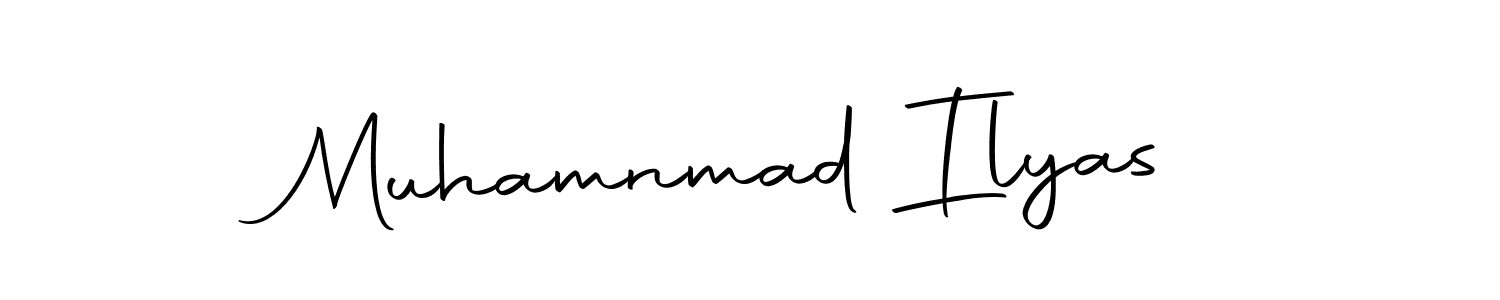if you are searching for the best signature style for your name Muhamnmad Ilyas. so please give up your signature search. here we have designed multiple signature styles  using Autography-DOLnW. Muhamnmad Ilyas signature style 10 images and pictures png