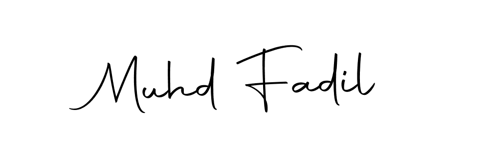 Similarly Autography-DOLnW is the best handwritten signature design. Signature creator online .You can use it as an online autograph creator for name Muhd Fadil. Muhd Fadil signature style 10 images and pictures png