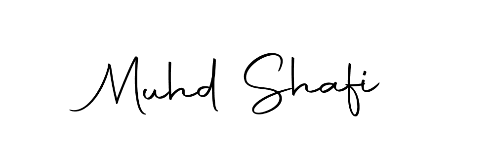 Make a beautiful signature design for name Muhd Shafi. With this signature (Autography-DOLnW) style, you can create a handwritten signature for free. Muhd Shafi signature style 10 images and pictures png