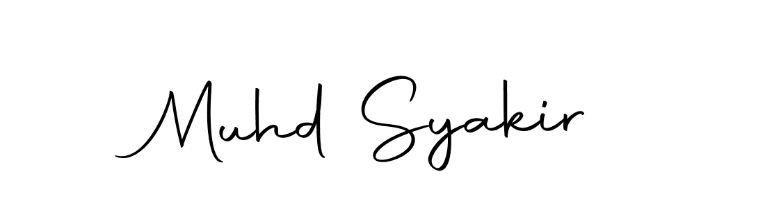 Make a beautiful signature design for name Muhd Syakir. With this signature (Autography-DOLnW) style, you can create a handwritten signature for free. Muhd Syakir signature style 10 images and pictures png