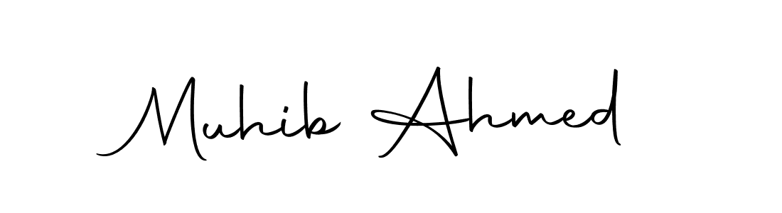 It looks lik you need a new signature style for name Muhib Ahmed. Design unique handwritten (Autography-DOLnW) signature with our free signature maker in just a few clicks. Muhib Ahmed signature style 10 images and pictures png