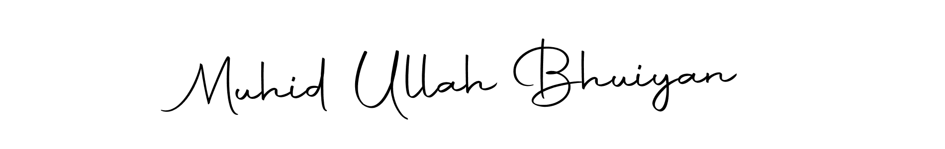 Make a short Muhid Ullah Bhuiyan signature style. Manage your documents anywhere anytime using Autography-DOLnW. Create and add eSignatures, submit forms, share and send files easily. Muhid Ullah Bhuiyan signature style 10 images and pictures png