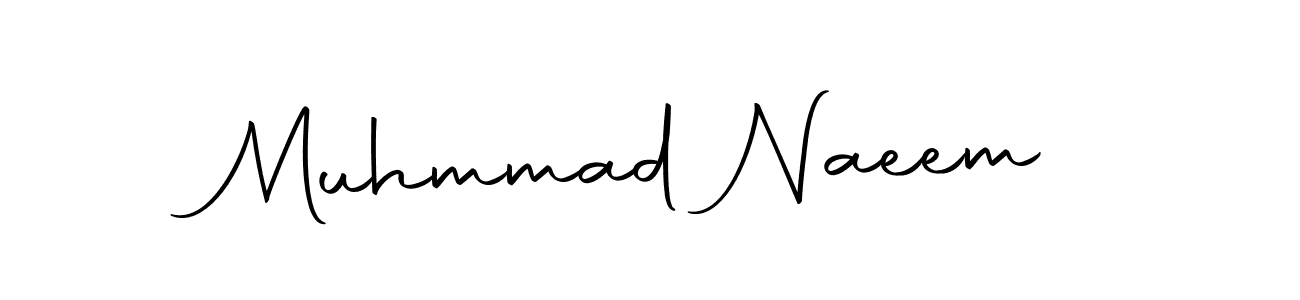 Design your own signature with our free online signature maker. With this signature software, you can create a handwritten (Autography-DOLnW) signature for name Muhmmad Naeem. Muhmmad Naeem signature style 10 images and pictures png