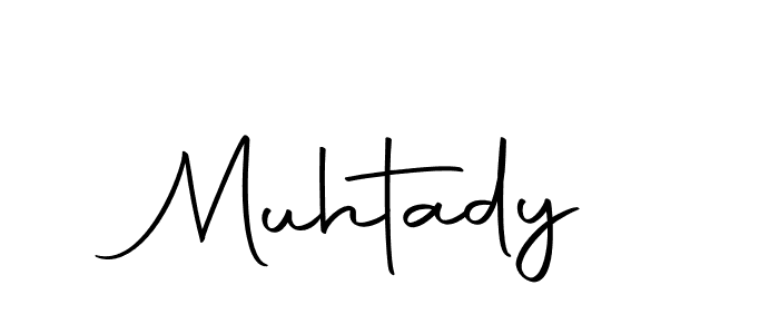 Make a beautiful signature design for name Muhtady. With this signature (Autography-DOLnW) style, you can create a handwritten signature for free. Muhtady signature style 10 images and pictures png