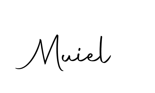 if you are searching for the best signature style for your name Muiel. so please give up your signature search. here we have designed multiple signature styles  using Autography-DOLnW. Muiel signature style 10 images and pictures png