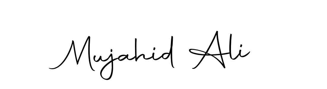 You can use this online signature creator to create a handwritten signature for the name Mujahid Ali. This is the best online autograph maker. Mujahid Ali signature style 10 images and pictures png