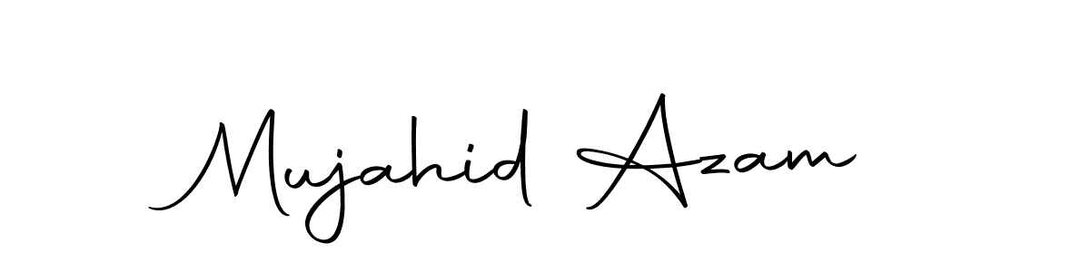 Here are the top 10 professional signature styles for the name Mujahid Azam. These are the best autograph styles you can use for your name. Mujahid Azam signature style 10 images and pictures png