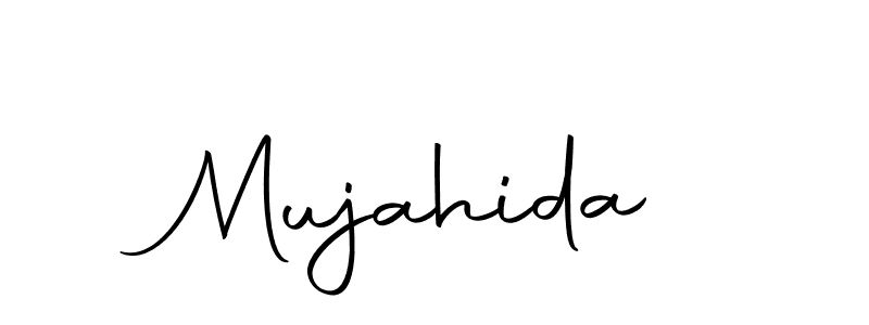 Also we have Mujahida name is the best signature style. Create professional handwritten signature collection using Autography-DOLnW autograph style. Mujahida signature style 10 images and pictures png