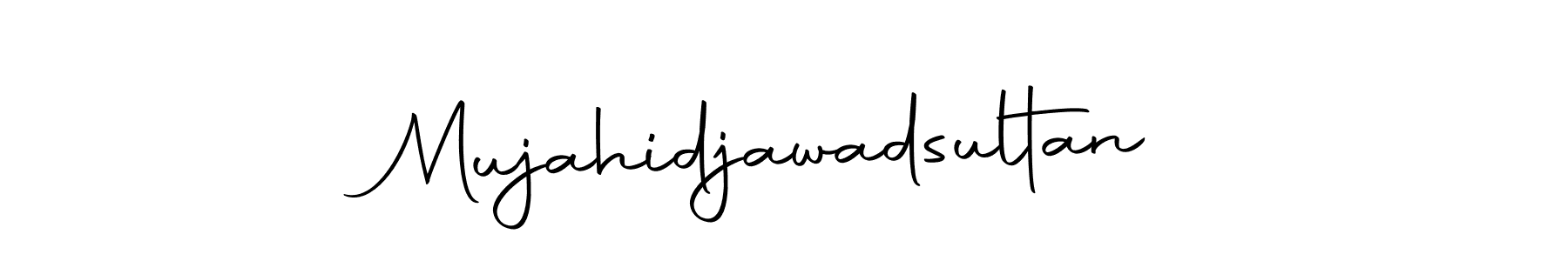 Mujahidjawadsultan stylish signature style. Best Handwritten Sign (Autography-DOLnW) for my name. Handwritten Signature Collection Ideas for my name Mujahidjawadsultan. Mujahidjawadsultan signature style 10 images and pictures png