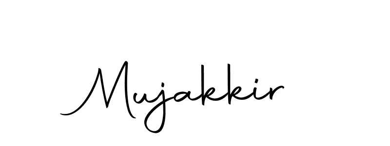 Design your own signature with our free online signature maker. With this signature software, you can create a handwritten (Autography-DOLnW) signature for name Mujakkir. Mujakkir signature style 10 images and pictures png