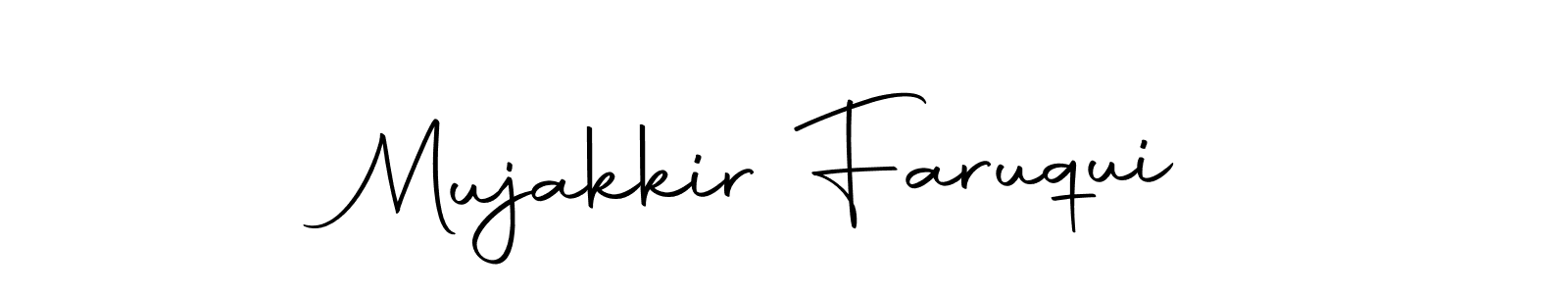 Use a signature maker to create a handwritten signature online. With this signature software, you can design (Autography-DOLnW) your own signature for name Mujakkir Faruqui. Mujakkir Faruqui signature style 10 images and pictures png