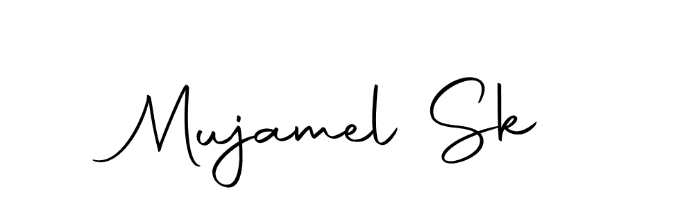 Make a beautiful signature design for name Mujamel Sk. With this signature (Autography-DOLnW) style, you can create a handwritten signature for free. Mujamel Sk signature style 10 images and pictures png