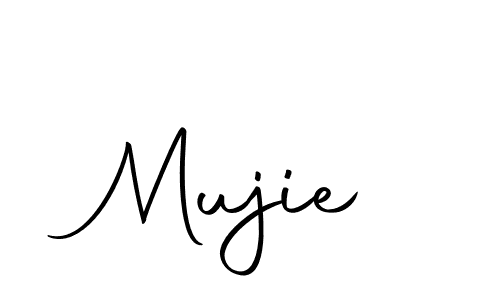 Similarly Autography-DOLnW is the best handwritten signature design. Signature creator online .You can use it as an online autograph creator for name Mujie. Mujie signature style 10 images and pictures png