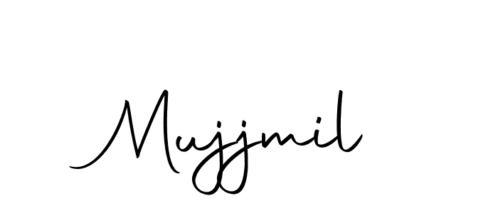 Make a beautiful signature design for name Mujjmil. With this signature (Autography-DOLnW) style, you can create a handwritten signature for free. Mujjmil signature style 10 images and pictures png