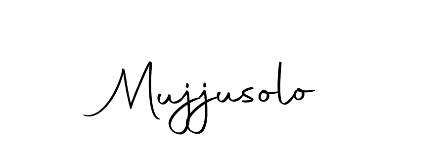 if you are searching for the best signature style for your name Mujjusolo. so please give up your signature search. here we have designed multiple signature styles  using Autography-DOLnW. Mujjusolo signature style 10 images and pictures png