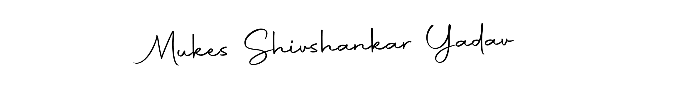 Make a beautiful signature design for name Mukes Shivshankar Yadav. Use this online signature maker to create a handwritten signature for free. Mukes Shivshankar Yadav signature style 10 images and pictures png