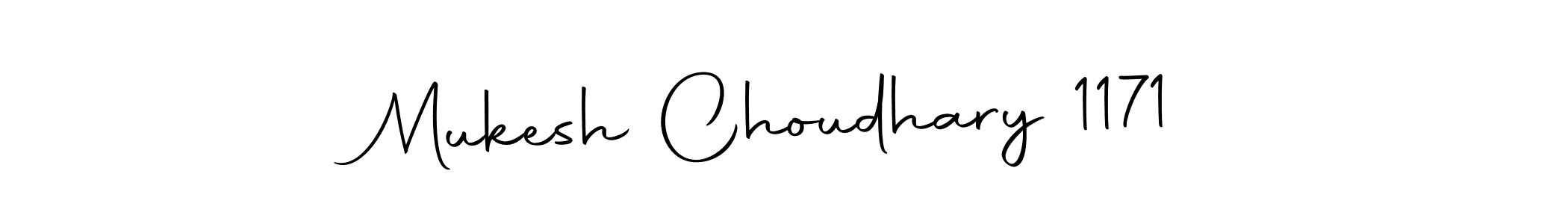 Design your own signature with our free online signature maker. With this signature software, you can create a handwritten (Autography-DOLnW) signature for name Mukesh Choudhary 1171. Mukesh Choudhary 1171 signature style 10 images and pictures png