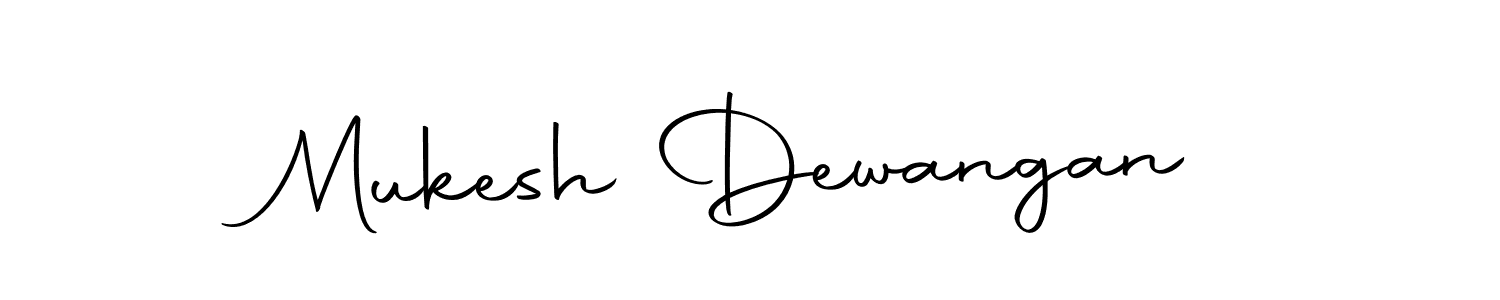 Use a signature maker to create a handwritten signature online. With this signature software, you can design (Autography-DOLnW) your own signature for name Mukesh Dewangan. Mukesh Dewangan signature style 10 images and pictures png