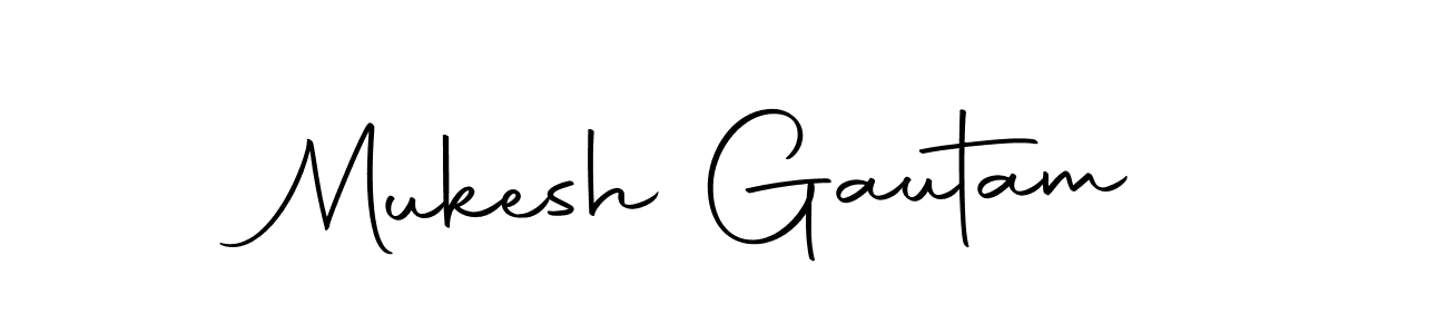 You can use this online signature creator to create a handwritten signature for the name Mukesh Gautam. This is the best online autograph maker. Mukesh Gautam signature style 10 images and pictures png