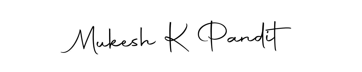 Use a signature maker to create a handwritten signature online. With this signature software, you can design (Autography-DOLnW) your own signature for name Mukesh K Pandit. Mukesh K Pandit signature style 10 images and pictures png