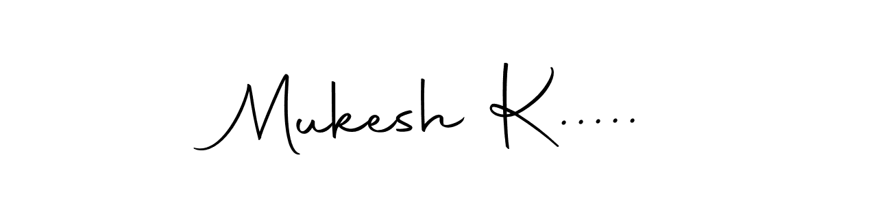 Also You can easily find your signature by using the search form. We will create Mukesh K..... name handwritten signature images for you free of cost using Autography-DOLnW sign style. Mukesh K..... signature style 10 images and pictures png