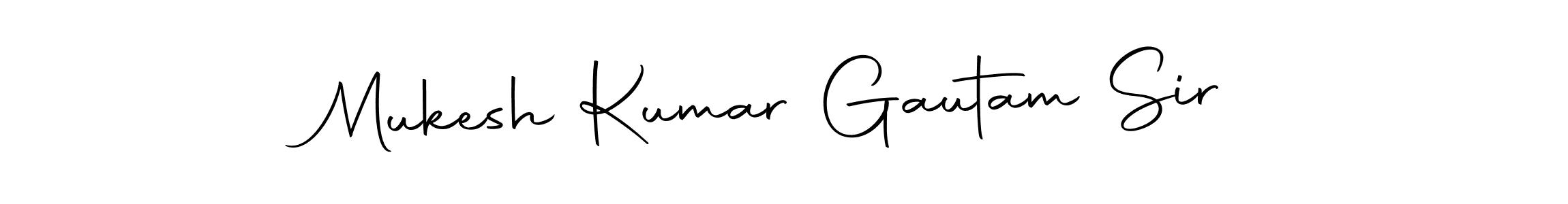 Also we have Mukesh Kumar Gautam Sir name is the best signature style. Create professional handwritten signature collection using Autography-DOLnW autograph style. Mukesh Kumar Gautam Sir signature style 10 images and pictures png