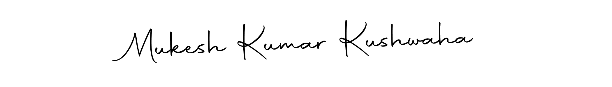 How to make Mukesh Kumar Kushwaha signature? Autography-DOLnW is a professional autograph style. Create handwritten signature for Mukesh Kumar Kushwaha name. Mukesh Kumar Kushwaha signature style 10 images and pictures png