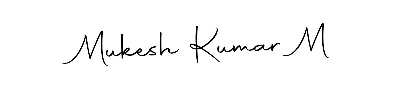 Here are the top 10 professional signature styles for the name Mukesh Kumar M. These are the best autograph styles you can use for your name. Mukesh Kumar M signature style 10 images and pictures png