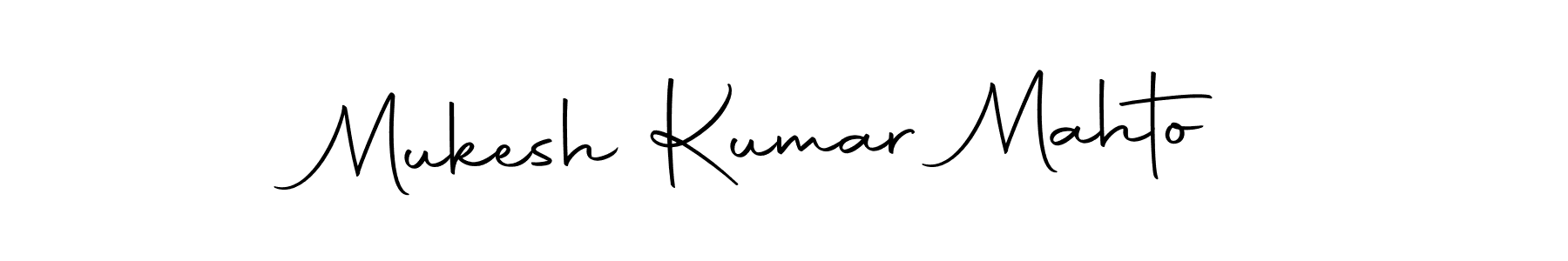 Make a beautiful signature design for name Mukesh Kumar Mahto. Use this online signature maker to create a handwritten signature for free. Mukesh Kumar Mahto signature style 10 images and pictures png