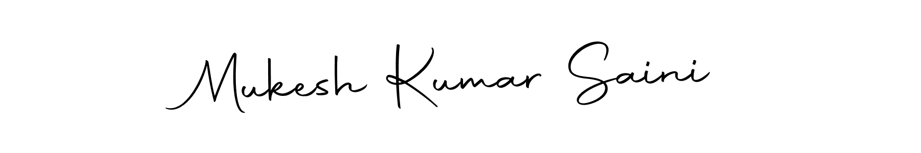 This is the best signature style for the Mukesh Kumar Saini name. Also you like these signature font (Autography-DOLnW). Mix name signature. Mukesh Kumar Saini signature style 10 images and pictures png