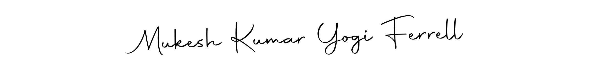 How to make Mukesh Kumar Yogi Ferrell signature? Autography-DOLnW is a professional autograph style. Create handwritten signature for Mukesh Kumar Yogi Ferrell name. Mukesh Kumar Yogi Ferrell signature style 10 images and pictures png