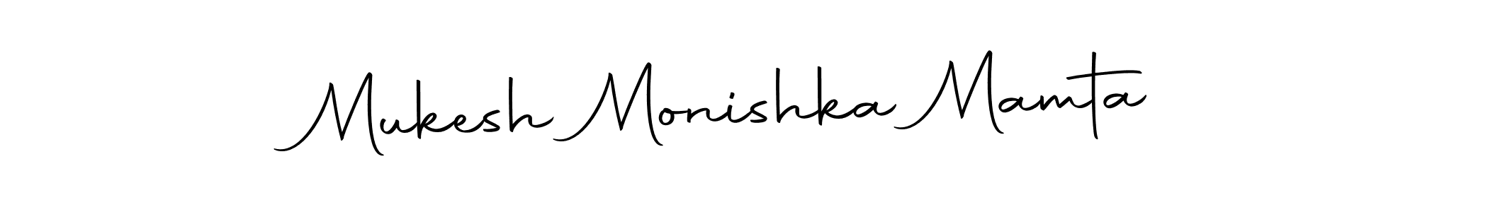 Use a signature maker to create a handwritten signature online. With this signature software, you can design (Autography-DOLnW) your own signature for name Mukesh Monishka Mamta. Mukesh Monishka Mamta signature style 10 images and pictures png